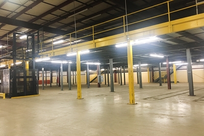 Used I-Beam and Roll-Formed Mezzanines